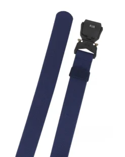 WAMPUM - Cintura tattica elasticizzata blu da uomo con scatola