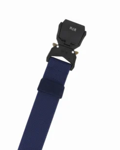 WAMPUM - Cintura tattica elasticizzata blu da uomo con scatola