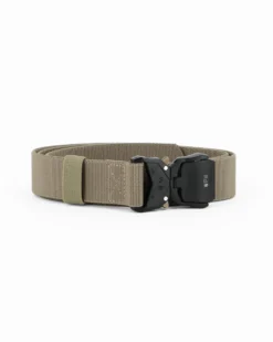 WAMPUM - Cintura tattica elasticizzata beige da uomo con scatola