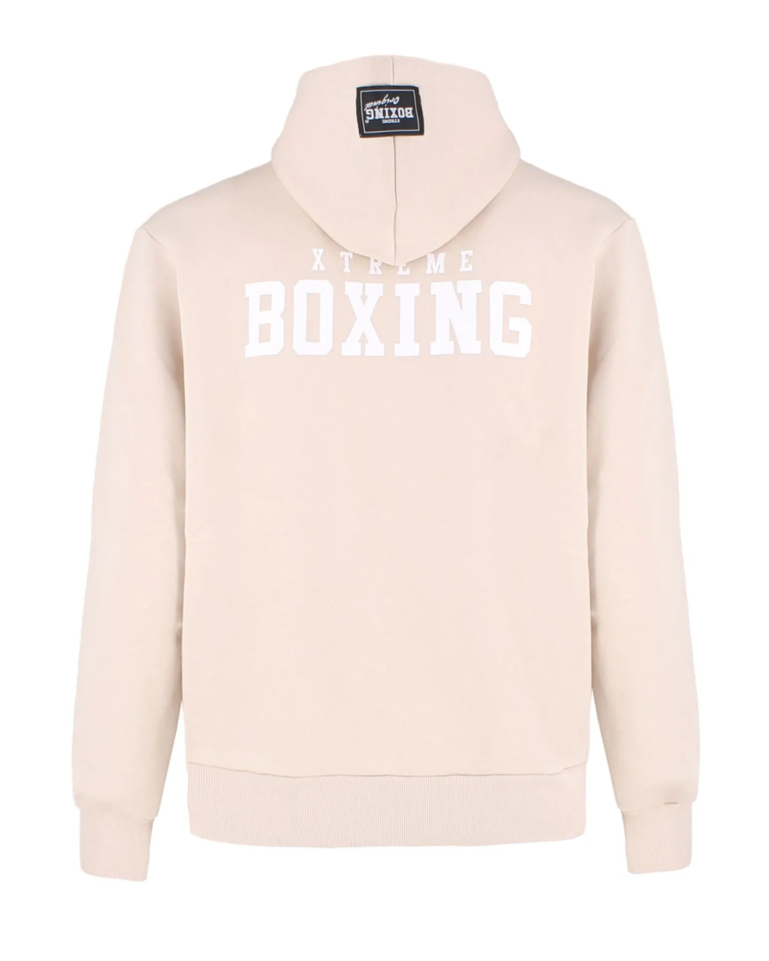 XTREME BOXING - FELPA CON CAPPUCCIO BORDEAUX DA UOMO