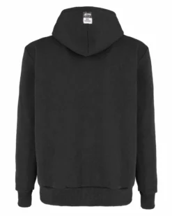 XTREME BOXING - FELPA NERA DA UOMO FULL ZIP CON CAPPUCCIO