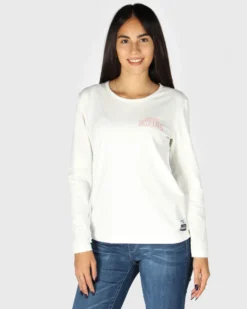 XTREME BOXING - MAGLIA BIANCA A MANICA LUNGA DA DONNA