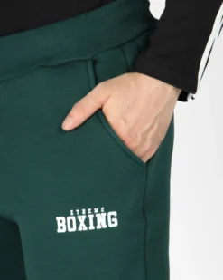 XTREME BOXING - PANTALONE FELPA  VERDE DA UOMO