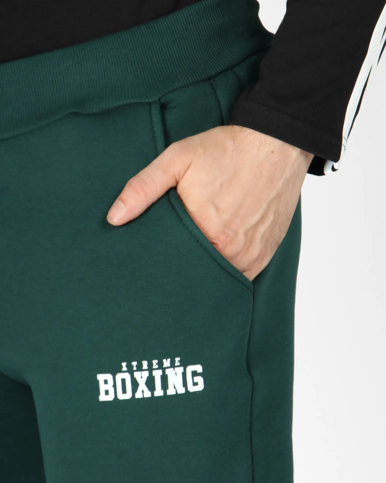 XTREME BOXING - PANTALONE FELPA VERDE DA UOMO