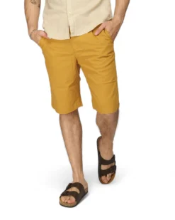 YELLOW DOG - BERMUDA DA UOMO OCRA TASCA AMERICA CON LACCIO