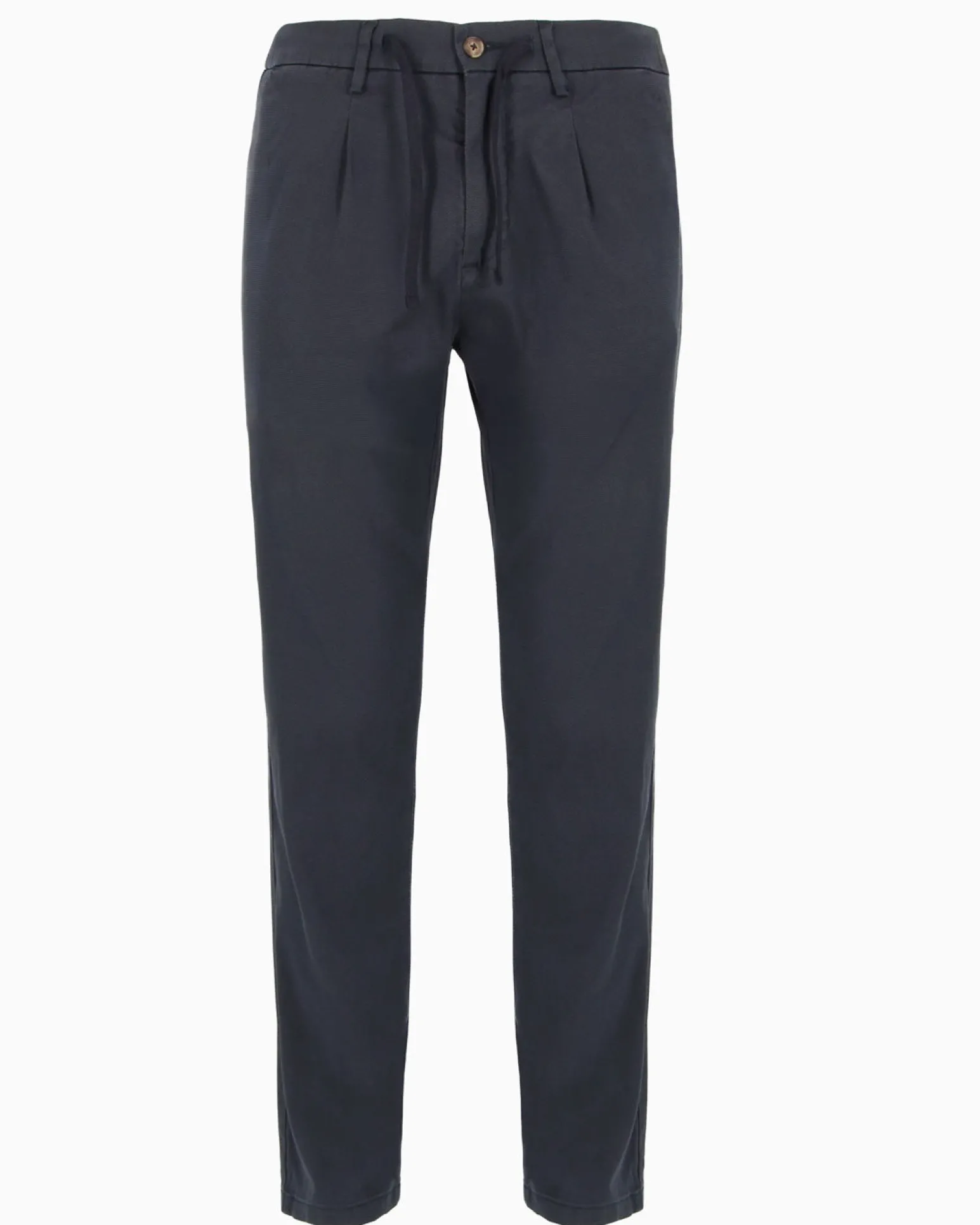 YELLOW DOG - Pantalone tasca america blu con laccio