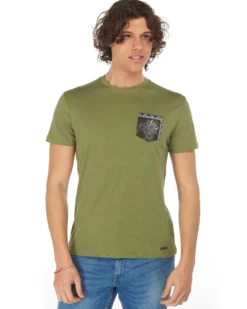 YELLOW DOG - TSHIRT MEZZA MANICA CON TASCHINO